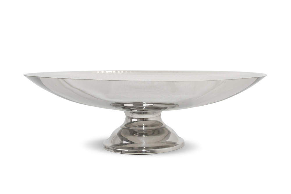Double Wall Round Design Foil Tray with Base
