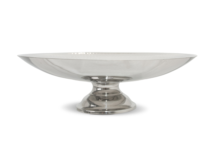 Double Wall Round Design Foil Tray with Base