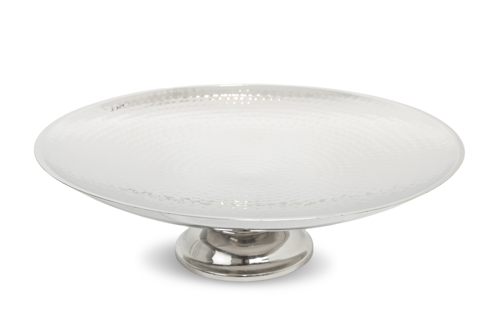 Double Wall Round Design Foil Tray with Base