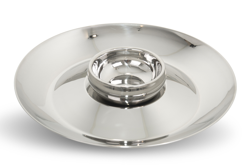 Single Wall Chip and Dip with Double Wall Bowl