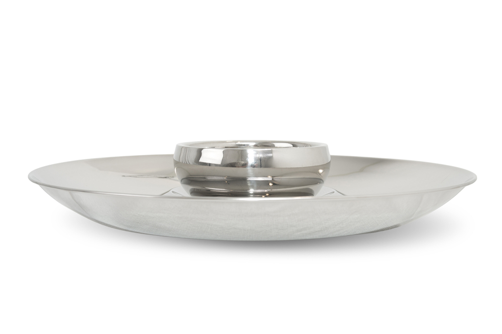 Single Wall Chip and Dip with Double Wall Bowl